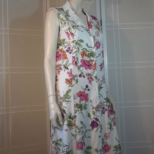 Chelsea Studio spring flowers maxi dress 16W